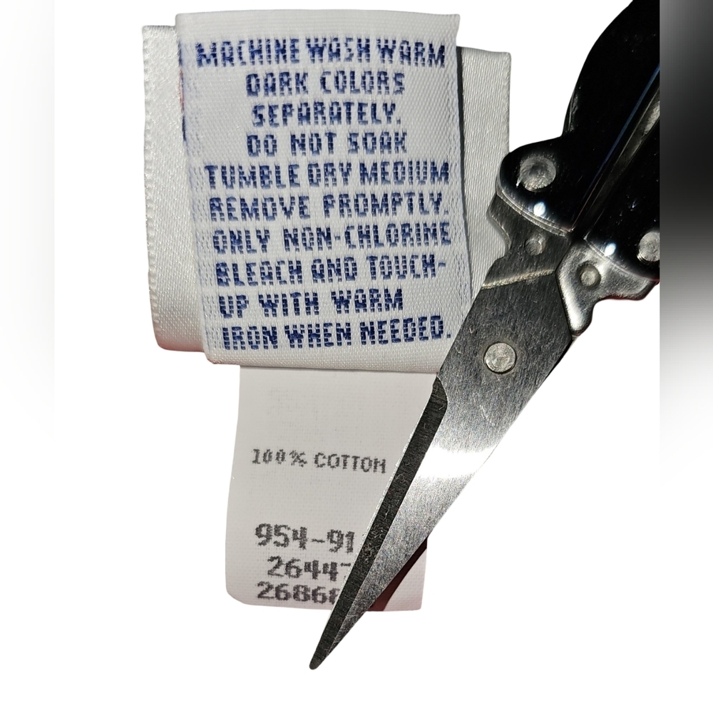 Vtg OshKosh B'gosh Red Gingham Wrap Dress Floral Embroidered USA Toddler Sz 2T - Picture 12 of 16